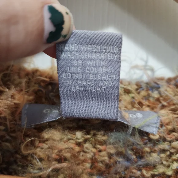 Carroll Reed Cozy Multicolor Button Down Sweater - Picture 5 of 9